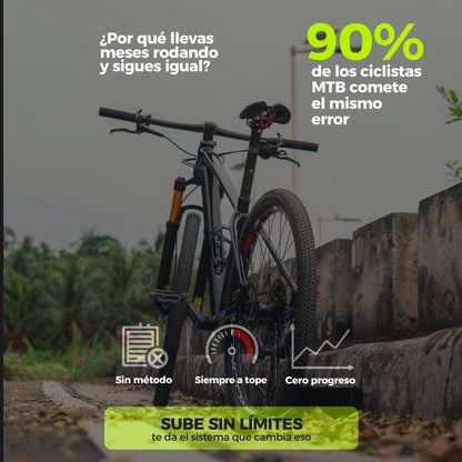 DEJA DE ENTRENAR A CIEGAS Y MEJORA TU FORMA EN MTB EN 8 SEMANAS