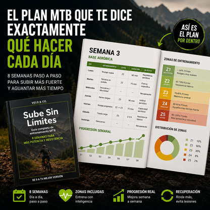 🚵‍♂️ El Plan de 8 Semanas para Mejorar tu Rendimiento en MTB